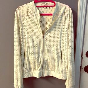 Thread & Supply eyelet zipper jacket, size S